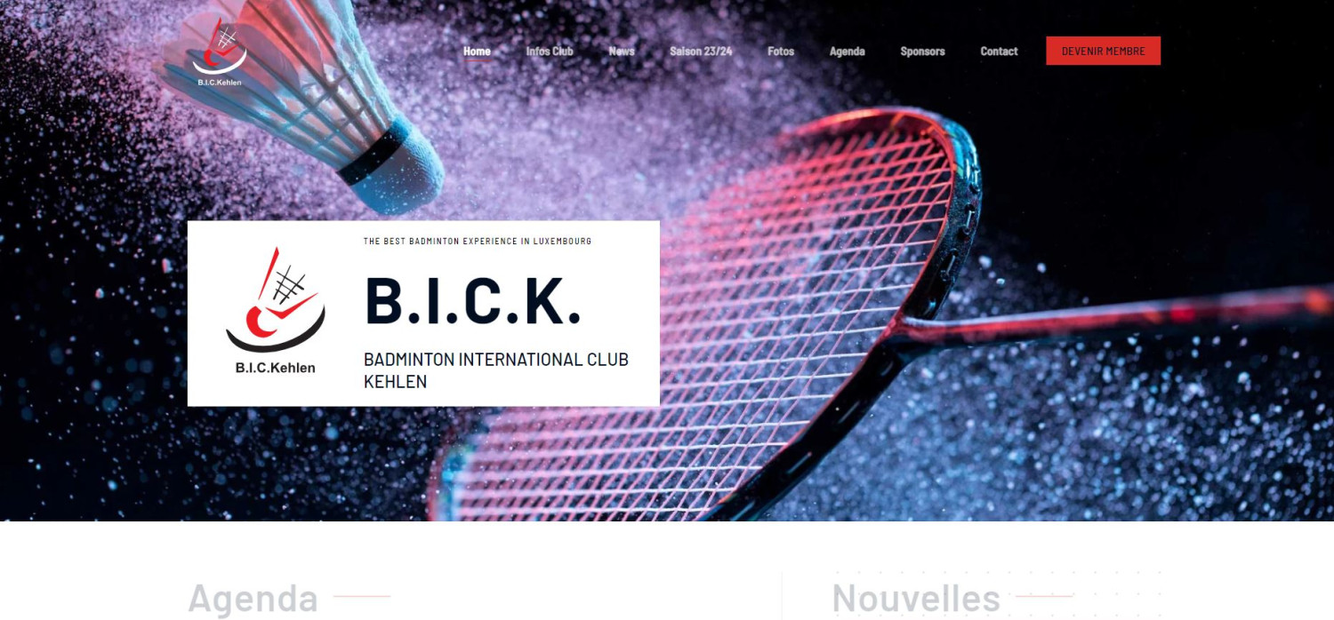 New Homepage B.I.C.K